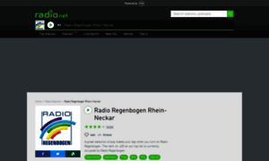 Radioregenbogen.radio.net thumbnail