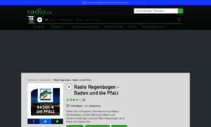 Radioregenbogenbaden.radio.de thumbnail