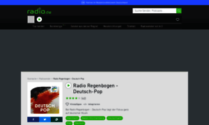 Radioregenbogendeutschpop.radio.de thumbnail