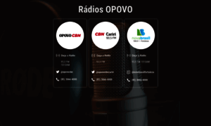 Radios.opovo.com.br thumbnail