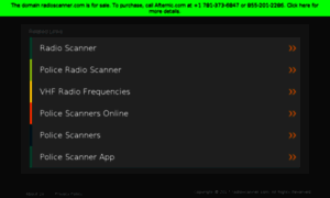 Radioscanner.com thumbnail