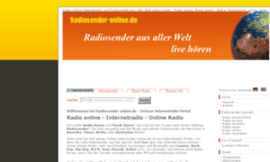 Radiosender-online.de thumbnail