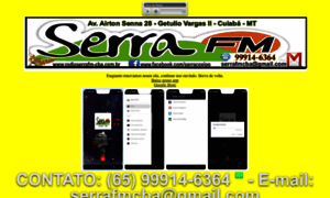 Radioserrafm-cba.com.br thumbnail