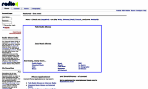 Radioshowlinks.com thumbnail