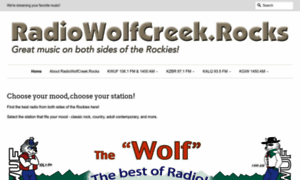 Radiowolfcreek.rocks thumbnail