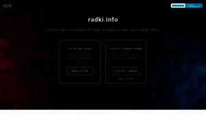 Radki.info thumbnail