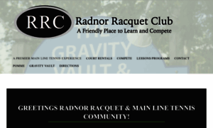Radnorracquetclub.com thumbnail