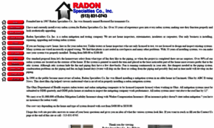 Radonspecialties.com thumbnail