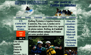 Rafting-canyoning-pyrenees.com thumbnail