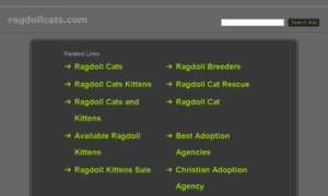 Ragdollcats.com thumbnail