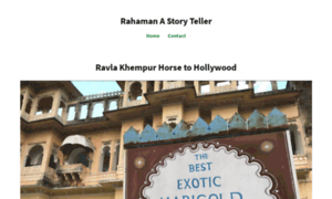 Rahamanastoryteller.com thumbnail