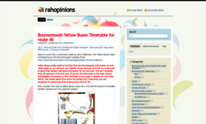 Rahopinions.wordpress.com thumbnail