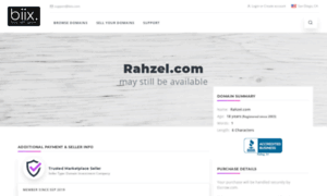 Rahzel.com thumbnail