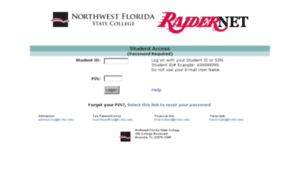 Raidernet.nwfsc.edu thumbnail