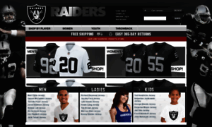 Raidersfanstoreonline.com thumbnail