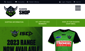 Raidersshop.com.au thumbnail