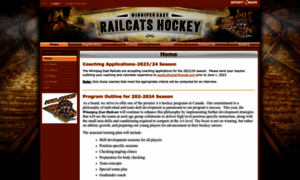 Railcatshockey.ca thumbnail