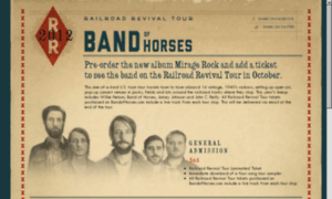 Railroadrevival.bandofhorses.com thumbnail