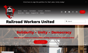 Railroadworkersunited.org thumbnail