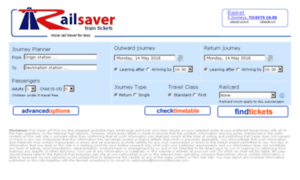 Railsaver.raileasy.co.uk thumbnail