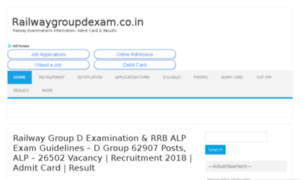 Railwaygroupdexam.co.in thumbnail