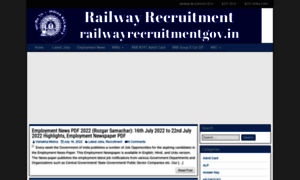 Railwayrecruitmentgov.in thumbnail