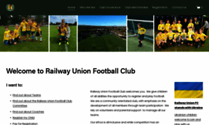 Railwayunionfootballclub.com thumbnail