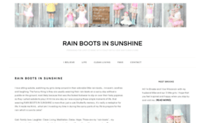 Rainbootsinsunshine.com thumbnail