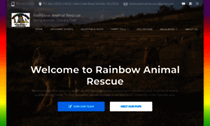 Rainbowanimalrescue.net thumbnail