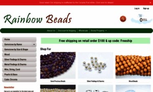 Rainbowbeadsonline.com thumbnail