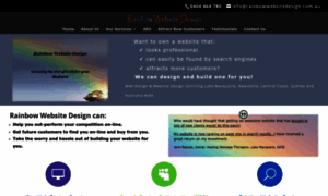 Rainbowwebsitedesign.com.au thumbnail