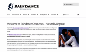 Raindancecosmetics.ca thumbnail