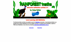 Rainforestmaths.com thumbnail