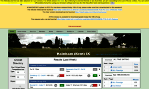 Rainham.play-cricket.com thumbnail