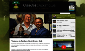 Rainhamcricketclub.com thumbnail