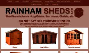 Rainhamsheds.co.uk thumbnail