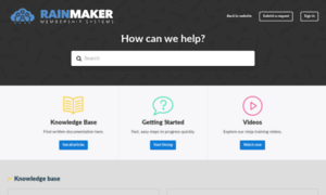 Rainmakermasoftware.zendesk.com thumbnail