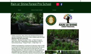 Rainorshineforestpreschool.co.uk thumbnail