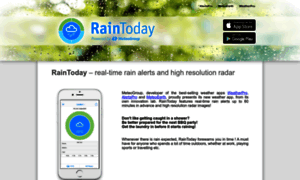 Raintoday.weatherpro.de thumbnail