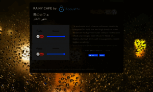 Rainycafe.com thumbnail