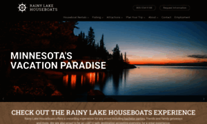 Rainylakehouseboats.com thumbnail