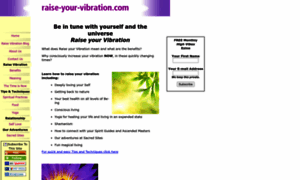 Raise-your-vibration.com thumbnail