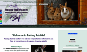 Raising-rabbits.com thumbnail