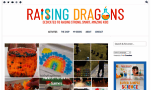 Raisingdragons.com thumbnail