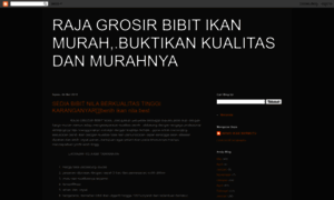 Rajagrosirbibitikan.blogspot.co.id thumbnail