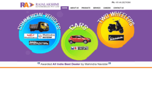 Rajalakshmiautomobiles.com thumbnail