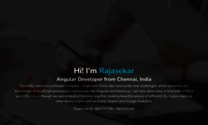 Rajasekar.co.in thumbnail