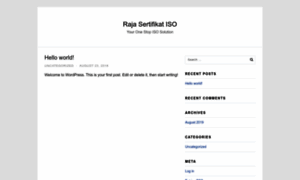 Rajasertifikatiso.com thumbnail