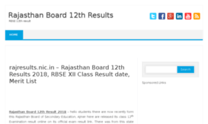 Rajasthan-board.12thresultnic.in thumbnail