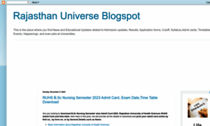 Rajasthan-universe.blogspot.com thumbnail